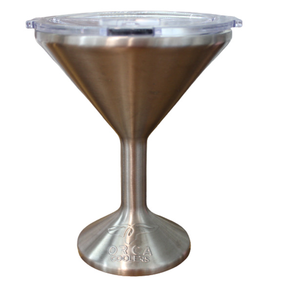 ORCA Coolers Chasertini 8-oz Stainless Steel Cup Clear Lid - Picture 1 of 9
